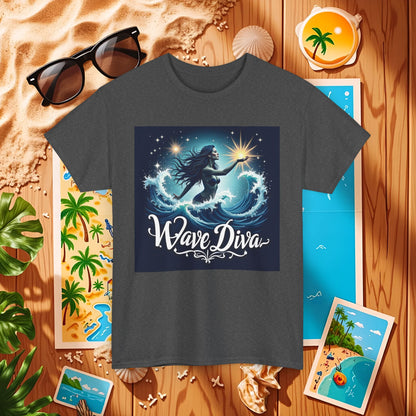 Celestial Waves Beach Travel T-Shirts | Tropical Vacation & Coastal Lifestyle Tees