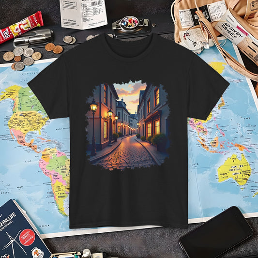 European Romance Air Travel T-Shirts | Jetsetter, Airport, and International Flight Tees