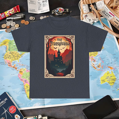 Transylvanian Valley Air Travel T-Shirts | Jetsetter, Airport, and International Flight Tees