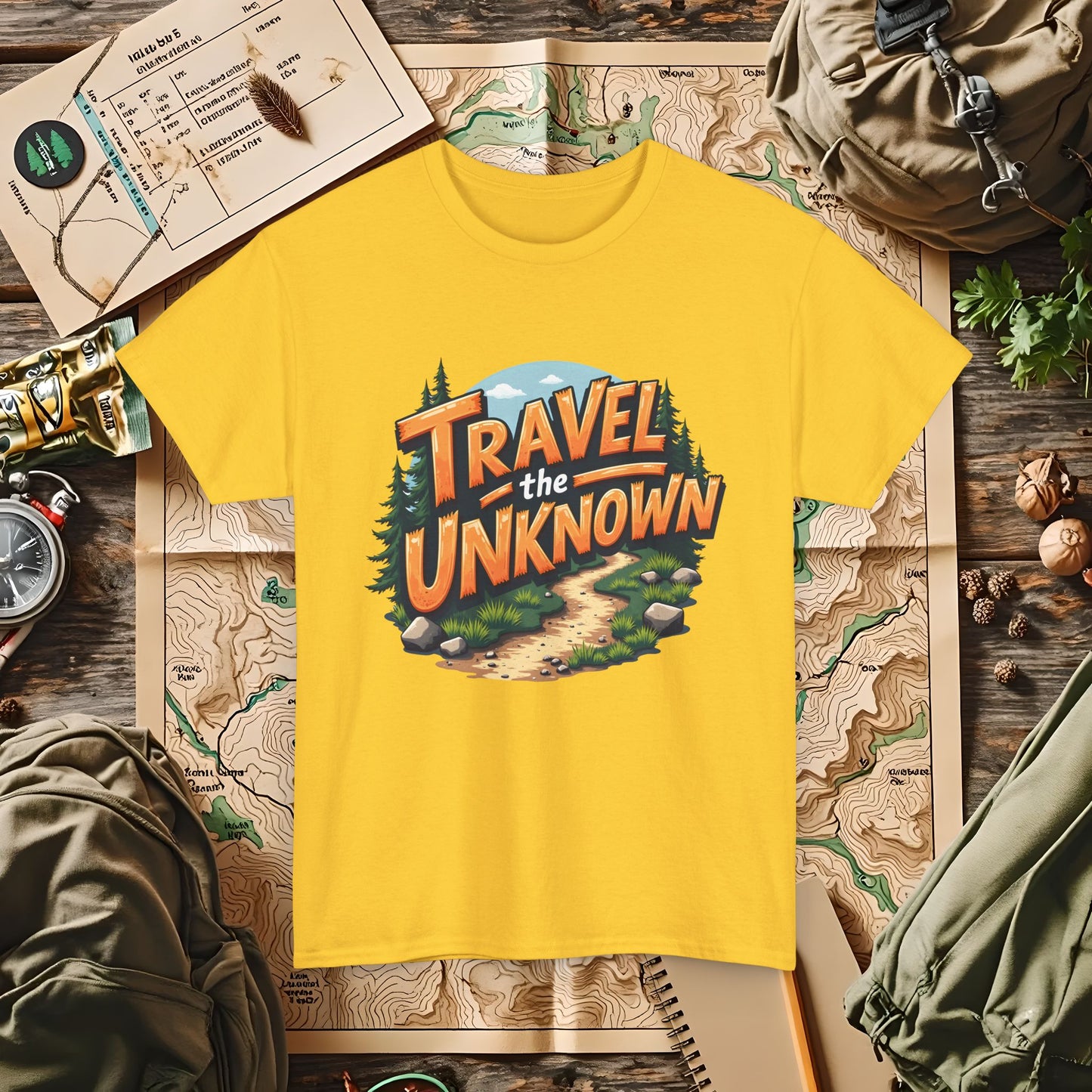 Adventurous Journey Outdoor Adventure T-Shirts | Camping, Hiking, Rafting & Kayaking Tees for Nature Lovers