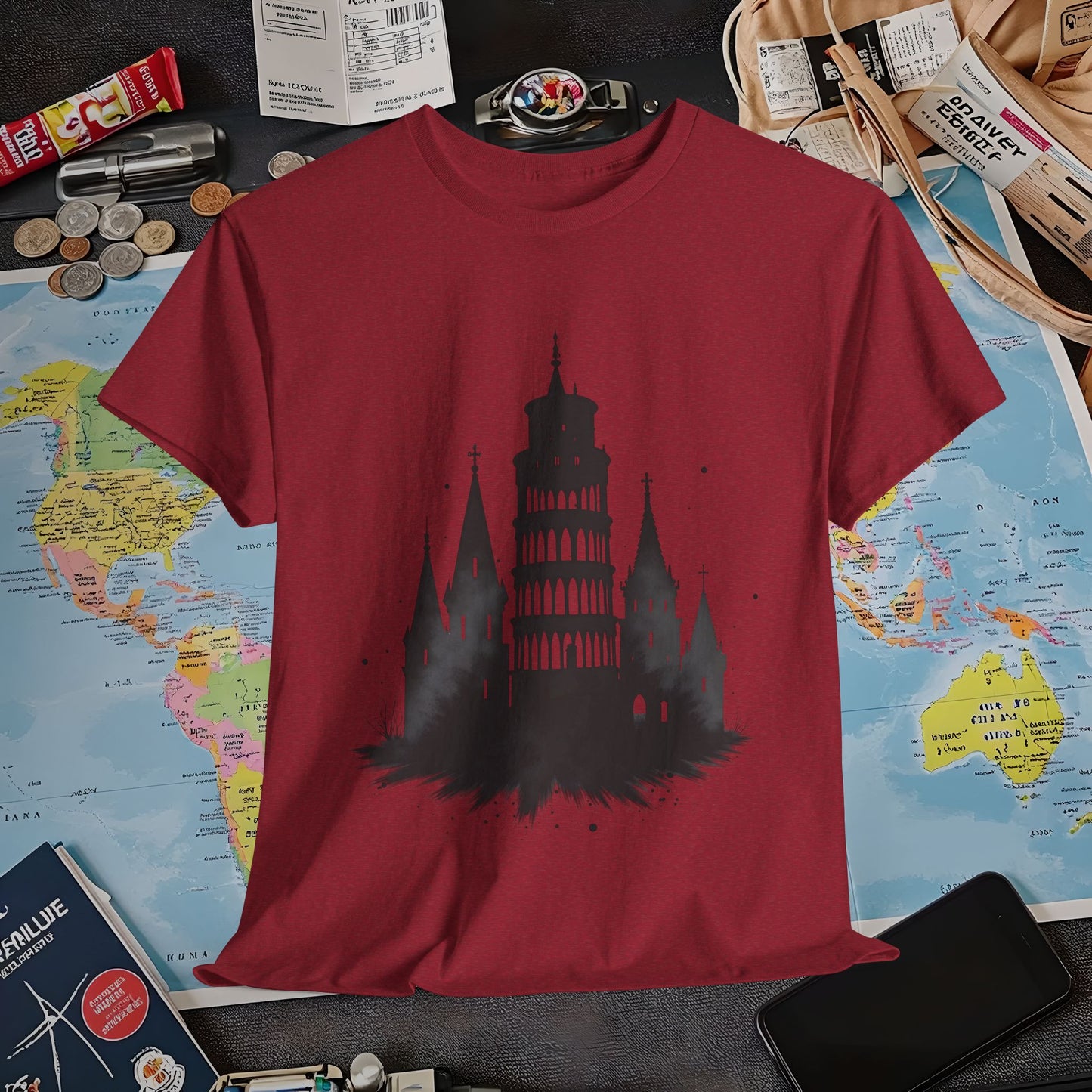 Architectural Fusion Air Travel T-Shirts | Jetsetter, Airport, and International Flight Tees