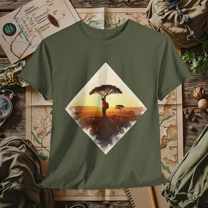 Savannah Journey Outdoor Adventure T-Shirts | Camping, Hiking, Rafting & Kayaking Tees for Nature Lovers
