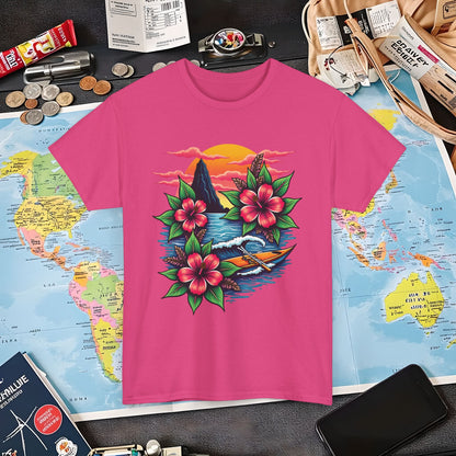 Hawaii Vibes Air Travel T-Shirts | Jetsetter, Airport, and International Flight Tees