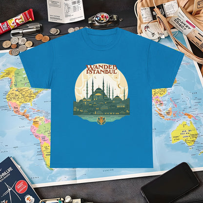 Istanbul Wandering Air Travel T-Shirts | Jetsetter, Airport, and International Flight Tees