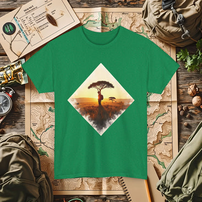 Savannah Journey Outdoor Adventure T-Shirts | Camping, Hiking, Rafting & Kayaking Tees for Nature Lovers