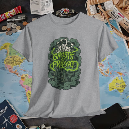 Ghosts of Pripyat Ferris Wheel Shirt – Haunted Chernobyl Dark Tourism Tee | Layover Club Air Travel T-Shirts | Jetsetter, Airport, and International Flight Tees