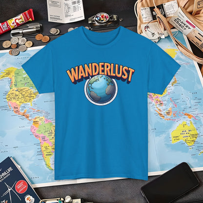 Wanderlust Glow Air Travel T-Shirts | Jetsetter, Airport, and International Flight Tees