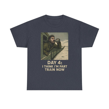 Day 4: I Think I Am Part Train – Feral Traveler’s Siberian Railroad Tee Road Trip & Vehicle Travel T-Shirts | Car, RV, and Motorcycle Adventure Tees