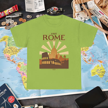 Rome Vintage Air Travel T-Shirts | Jetsetter, Airport, and International Flight Tees