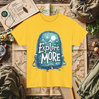 Explore More Outdoor Adventure T-Shirts | Camping, Hiking, Rafting & Kayaking Tees for Nature Lovers