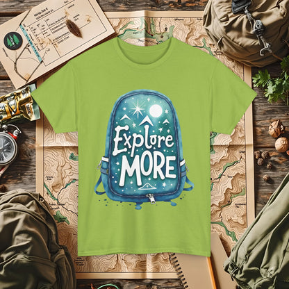 Explore More Outdoor Adventure T-Shirts | Camping, Hiking, Rafting & Kayaking Tees for Nature Lovers
