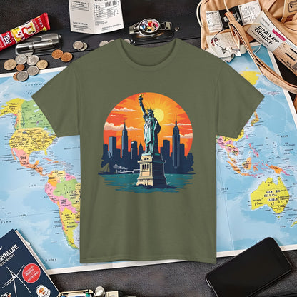 New York Dream Air Travel T-Shirts | Jetsetter, Airport, and International Flight Tees