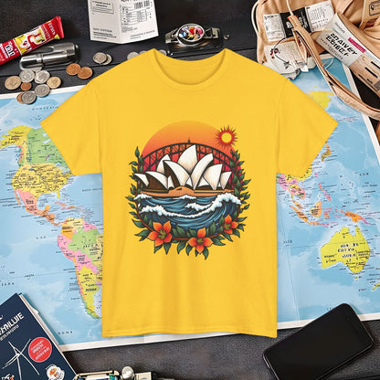 Sydney Vibes Air Travel T-Shirts | Jetsetter, Airport, and International Flight Tees