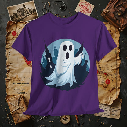 Ghostly Guide True Dark Tourism T-Shirts | Hauntingly Cool Travel Tees for the Morbidly Curious