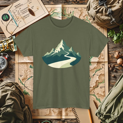Mountain Path Outdoor Adventure T-Shirts | Camping, Hiking, Rafting & Kayaking Tees for Nature Lovers