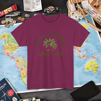 Simple Travel Air Travel T-Shirts | Jetsetter, Airport, and International Flight Tees