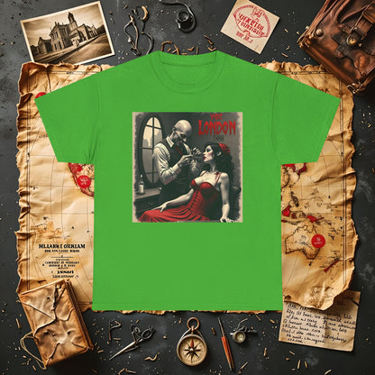 Gothic Barber T-Shirt – Jack the Ripper Era Horror in 1888 London