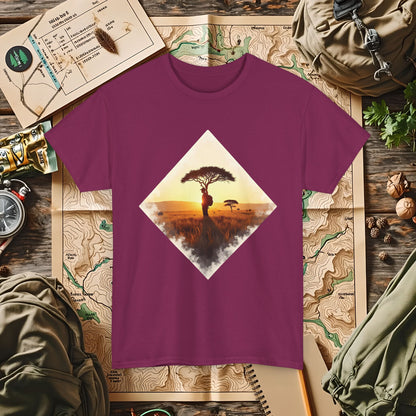 Savannah Journey Outdoor Adventure T-Shirts | Camping, Hiking, Rafting & Kayaking Tees for Nature Lovers