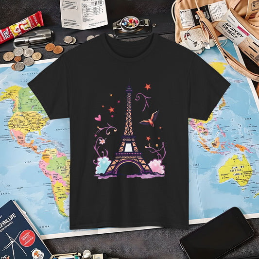 Paris Dream Air Travel T-Shirts | Jetsetter, Airport, and International Flight Tees