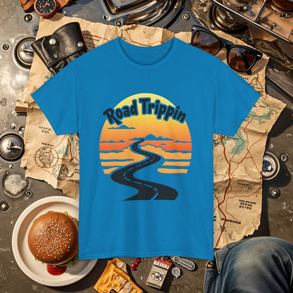 Road Trippin Road Trip & Vehicle Travel T-Shirts | Car, RV, and Motorcycle Adventure Tees