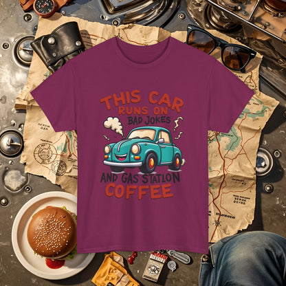 Coffee Car Road Trip & Vehicle Travel T-Shirts | Car, RV, and Motorcycle Adventure Tees