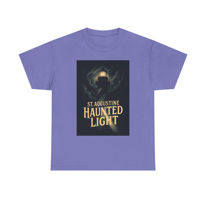 St. Augustine Haunted Lighthouse Florida Shirt – Stormy Night Dark Tourism Tee | Car, RV, and Motorcycle Adventure Tees