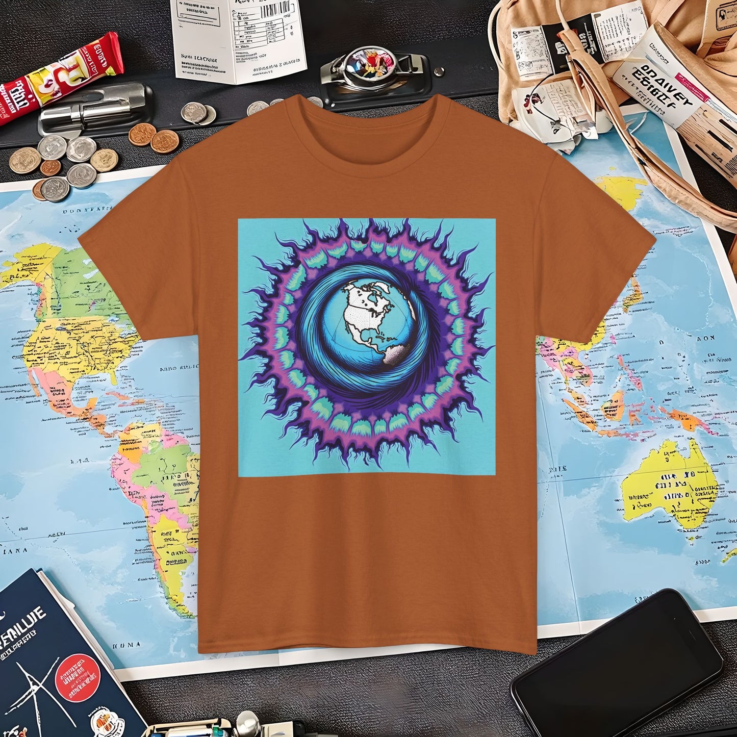 Adventure Aura Air Travel T-Shirts | Jetsetter, Airport, and International Flight Tees
