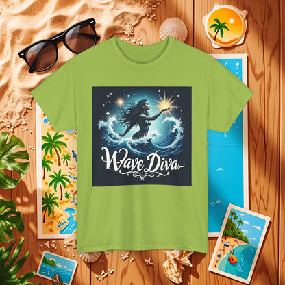 Celestial Waves Beach Travel T-Shirts | Tropical Vacation & Coastal Lifestyle Tees