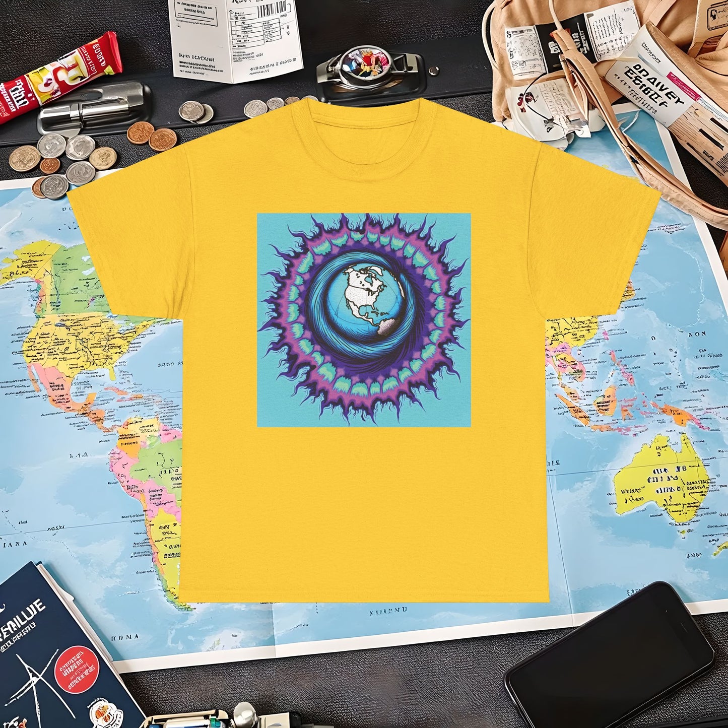 Adventure Aura Air Travel T-Shirts | Jetsetter, Airport, and International Flight Tees
