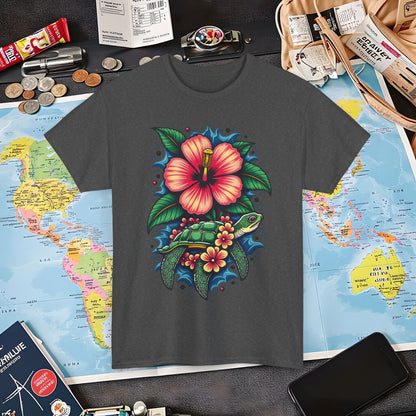 Tropical Harmony Air Travel T-Shirts | Jetsetter, Airport, and International Flight Tees