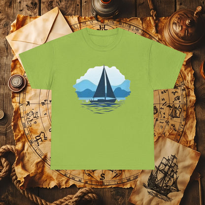 Sailboat Serenity Cruise Travel T-Shirts | Funny & Stylish Tees for Ocean Adventures