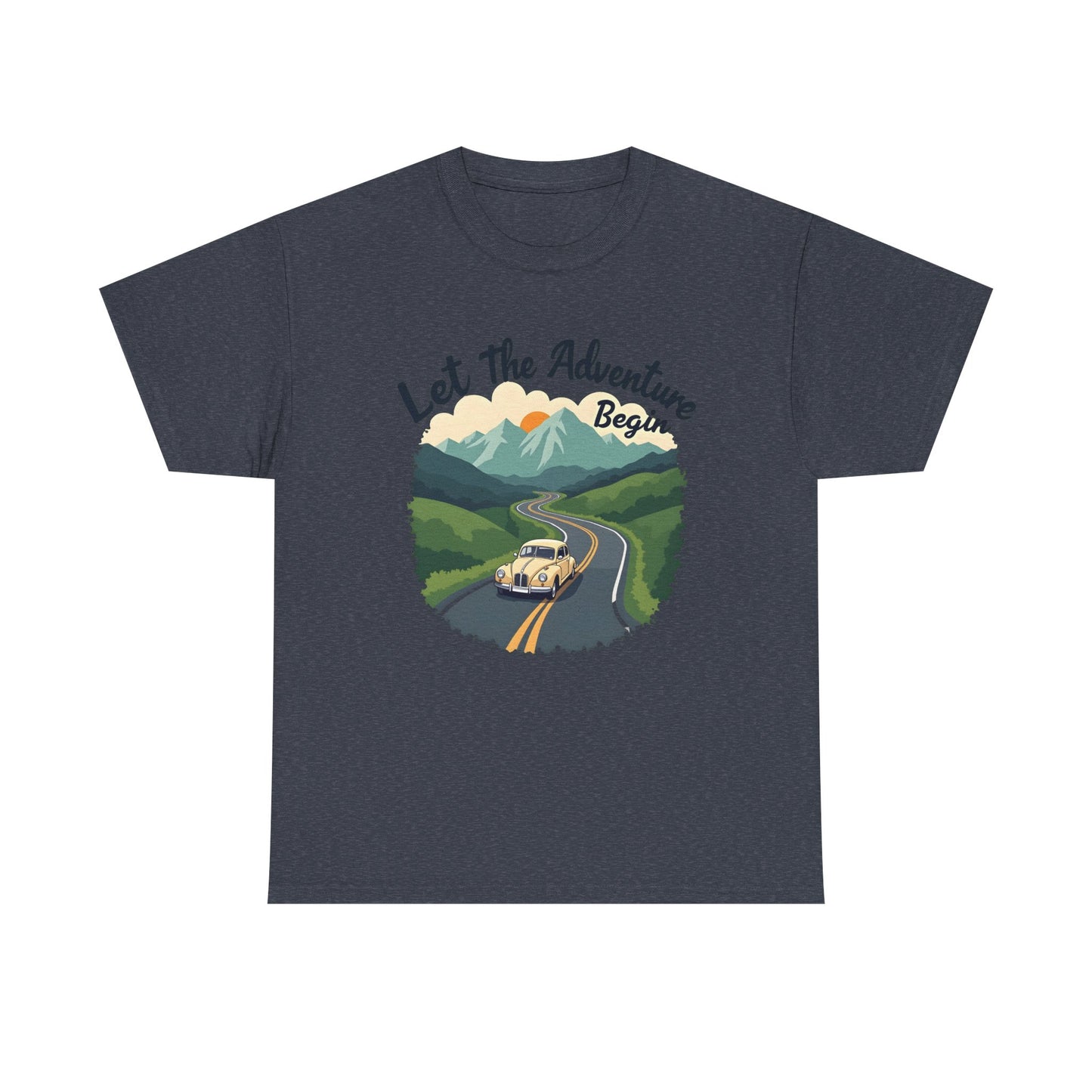 Adventure Awaits Road Trip & Vehicle Travel T-Shirts | Car, RV, and Motorcycle Adventure Tees