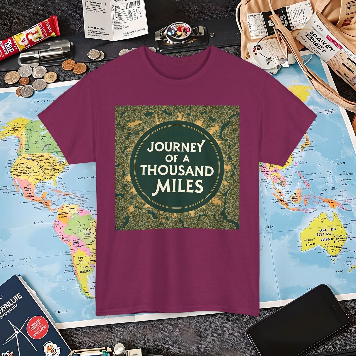 Wanderlust JourneyAir Travel T-Shirts | Jetsetter, Airport, and International Flight Tees