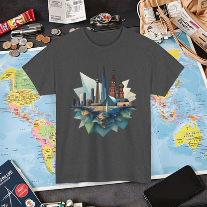Urban Geometry Air Travel T-Shirts | Jetsetter, Airport, and International Flight Tees
