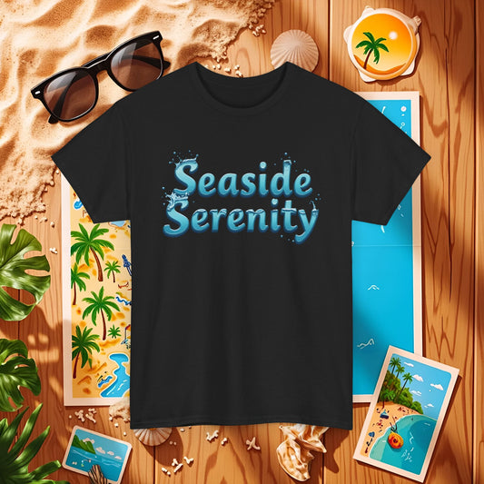 Seaside Bliss Beach Travel T-Shirts | Tropical Vacation & Coastal Lifestyle Tees
