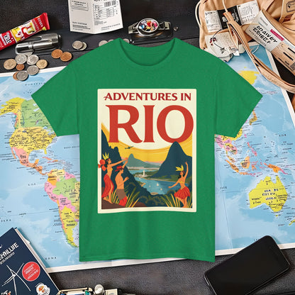 Rio Adventures Air Travel T-Shirts | Jetsetter, Airport, and International Flight Tees
