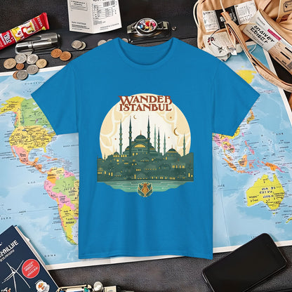Istanbul Wandering Air Travel T-Shirts | Jetsetter, Airport, and International Flight Tees