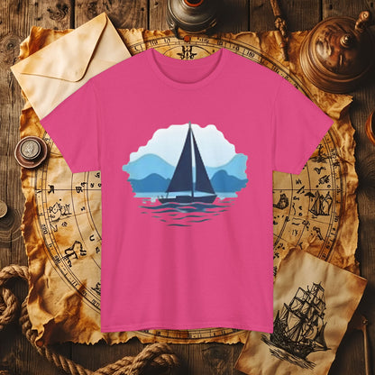 Sailboat Serenity Cruise Travel T-Shirts | Funny & Stylish Tees for Ocean Adventures