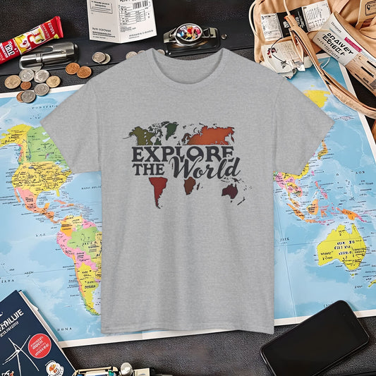 Vintage Explorer Air Travel T-Shirts | Jetsetter, Airport, and International Flight Tees