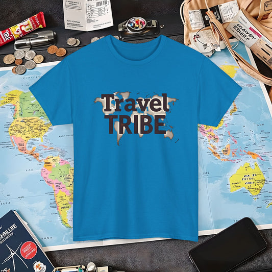 Travel Tribe Globe Air Travel T-Shirts | Jetsetter, Airport, and International Flight Tees