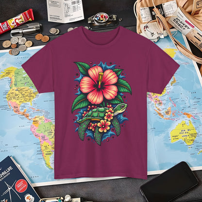 Tropical Harmony Air Travel T-Shirts | Jetsetter, Airport, and International Flight Tees