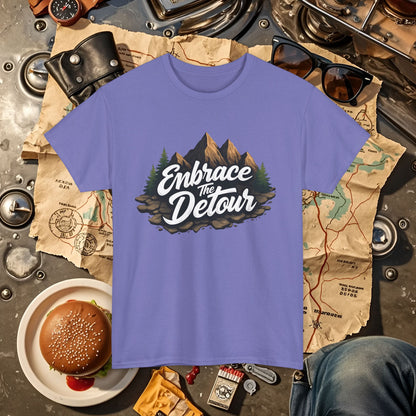Detour Adventure Road Trip & Vehicle Travel T-Shirts | Car, RV, and Motorcycle Adventure Tees
