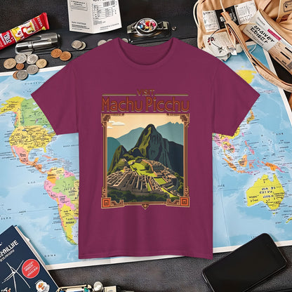 Machu Picchu Air Travel T-Shirts | Jetsetter, Airport, and International Flight Tees