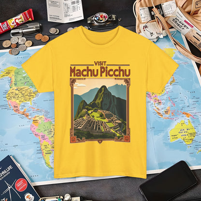Machu Picchu Air Travel T-Shirts | Jetsetter, Airport, and International Flight Tees