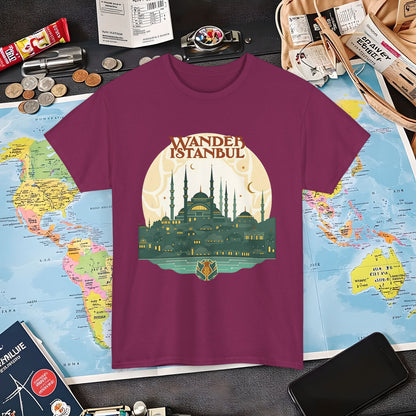 Istanbul Wandering Air Travel T-Shirts | Jetsetter, Airport, and International Flight Tees