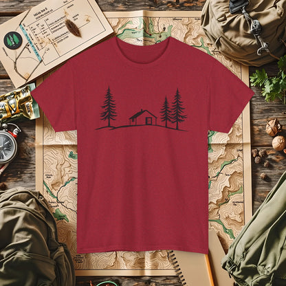 Zen Cabin Outdoor Adventure T-Shirts | Camping, Hiking, Rafting & Kayaking Tees for Nature Lovers
