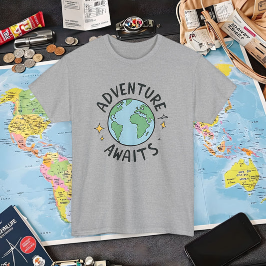 Adventure Globe Air Travel T-Shirts | Jetsetter, Airport, and International Flight Tees