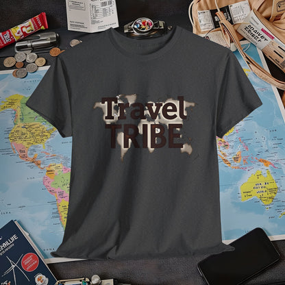 Travel Tribe Globe Air Travel T-Shirts | Jetsetter, Airport, and International Flight Tees