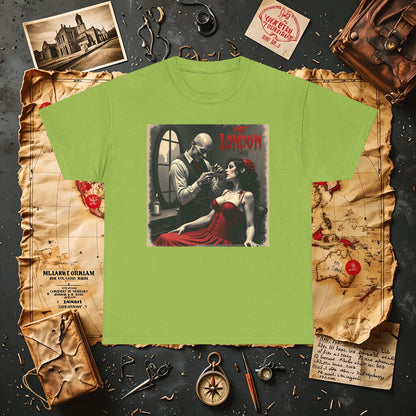 Gothic Barber T-Shirt – Jack the Ripper Era Horror in 1888 London