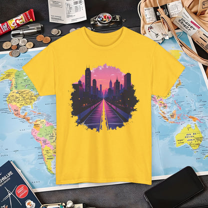 Twilight City Air Travel T-Shirts | Jetsetter, Airport, and International Flight Tees